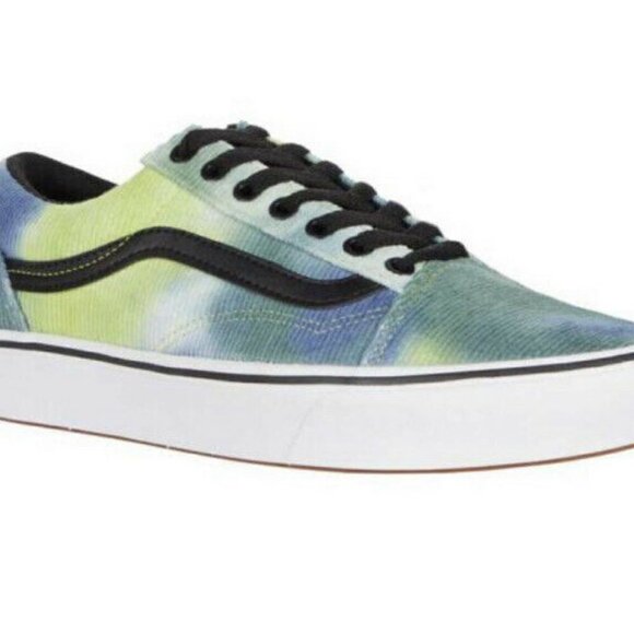 - Vans Comfycush Old Skool Blotched Sneakers BLOTCHED MULTI/ BLACK- Unisex - Picture 6 of 6